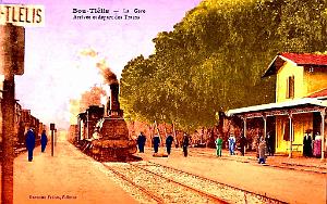 Bou-Tlelis - La gare avec le Bouyouyou